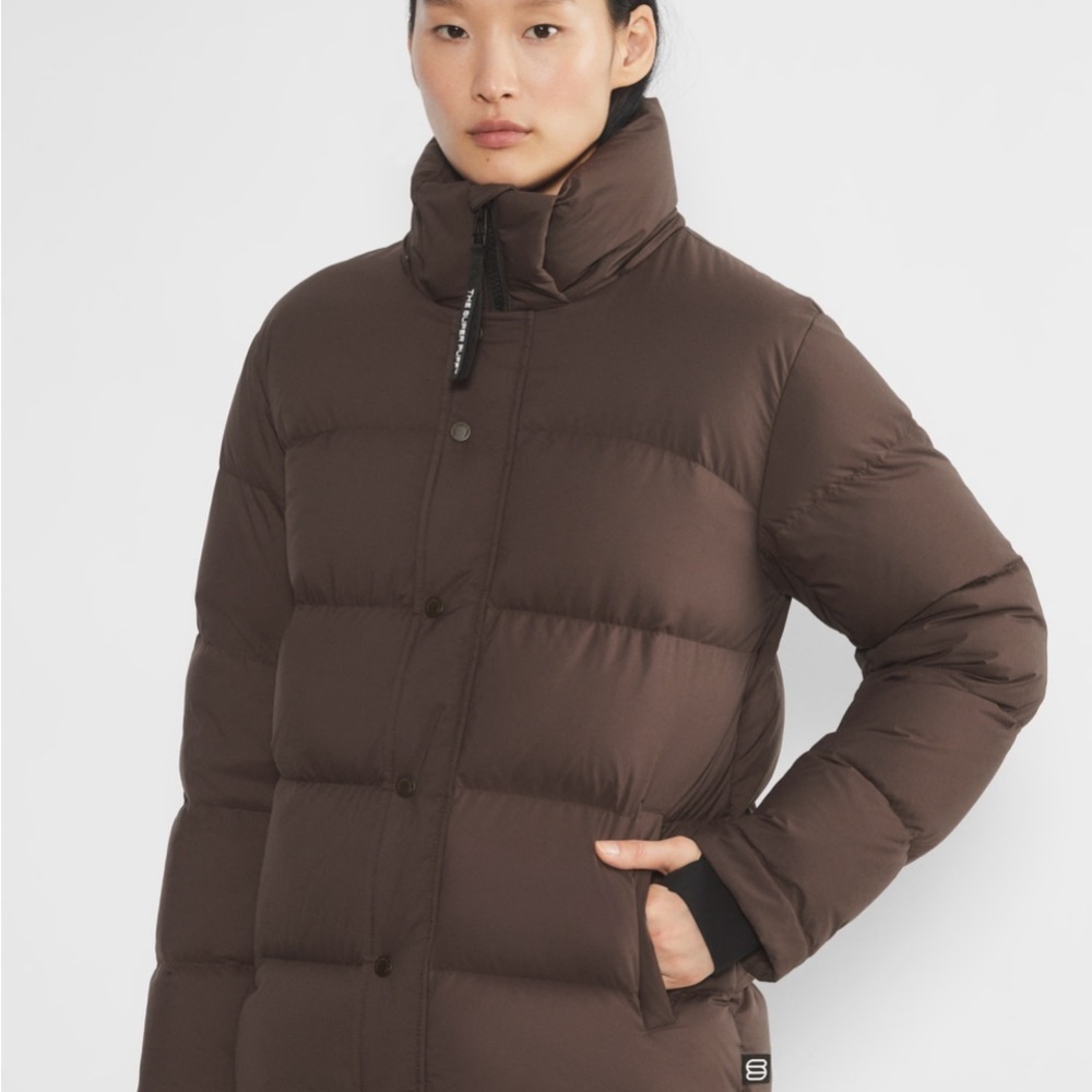 Aritzia TNA Super Puff original Espresso XS